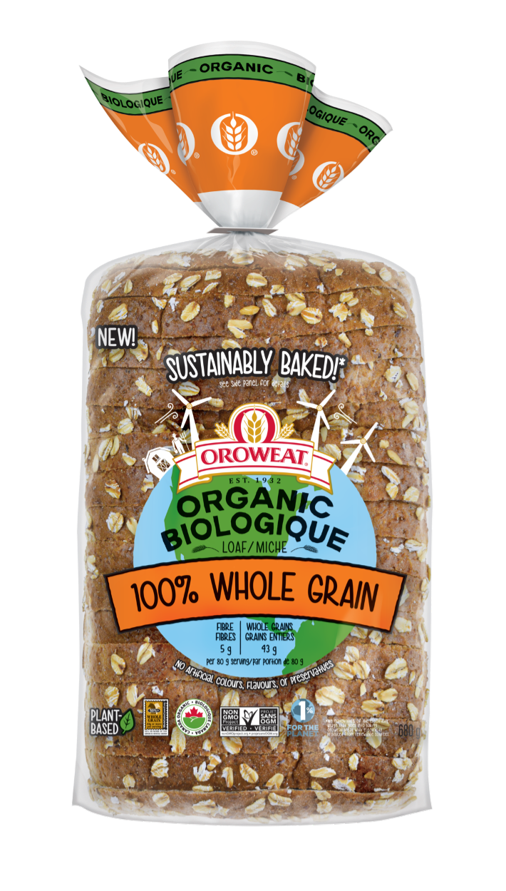 Oroweat Organic 100% Whole Grain