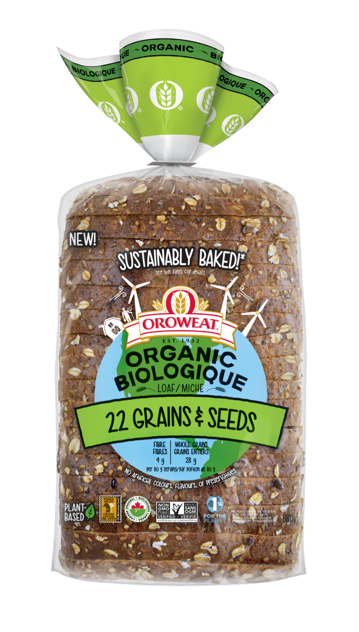 Oroweat 22 grain and seeds