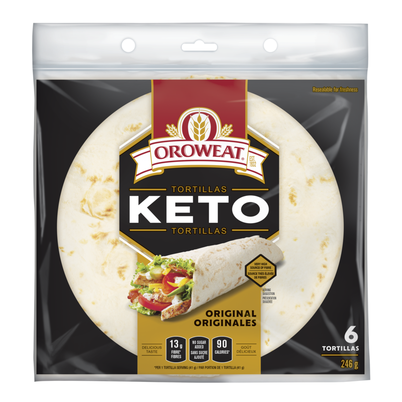 Oroweat Keto Tortillas
